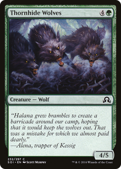 Thornhide Wolves [Shadows over Innistrad]-1