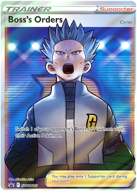 Boss's Orders (SWSH251) [Sword & Shield: Black Star Promos]-1
