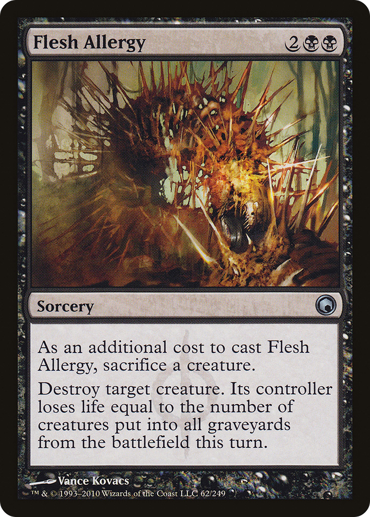 Flesh Allergy [Scars of Mirrodin]-1