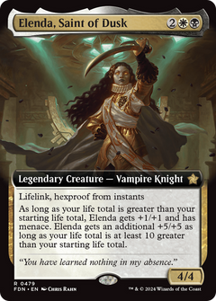 Elenda, Saint of Dusk (Extended Art) [Foundations]-1