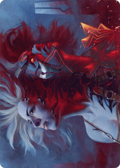 Thrill of Possibility // Thrill of Possibility (AONE-036) - Phyrexia: All Will Be One Art Series (Borderless)-3