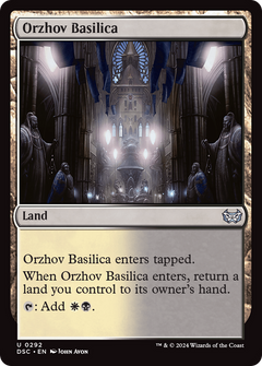 Orzhov Basilica [Duskmourn: House of Horror Commander]-1