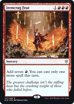 Irencrag Feat [Throne of Eldraine Prerelease Promos]-1