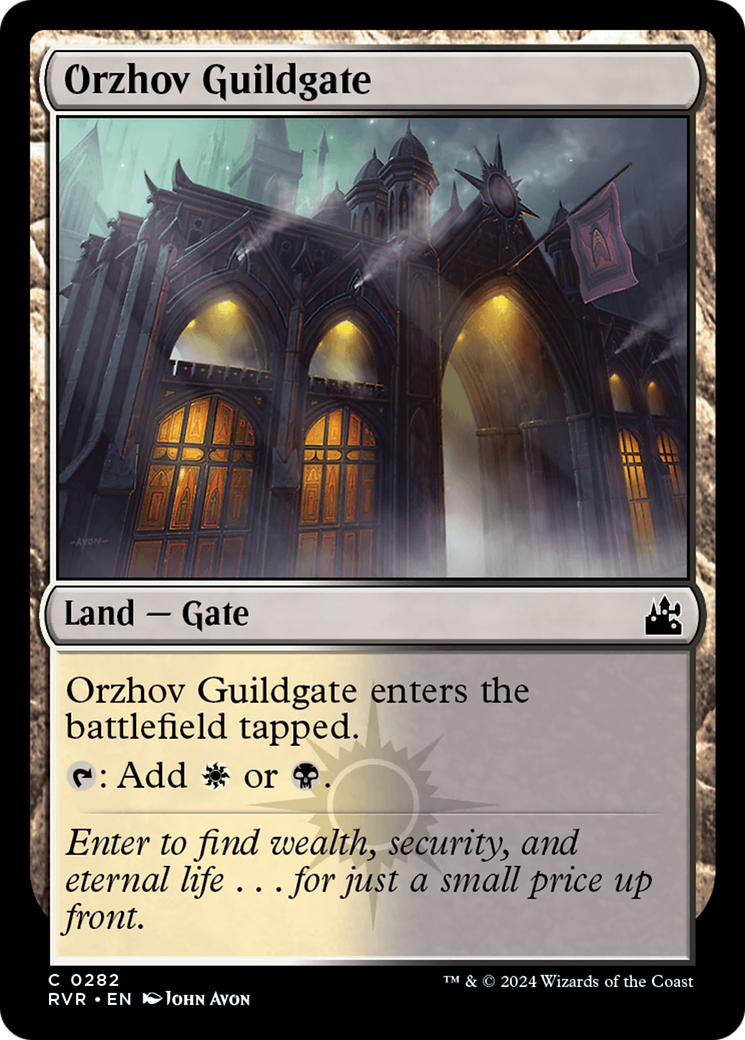 Orzhov Guildgate [Ravnica Remastered]-1