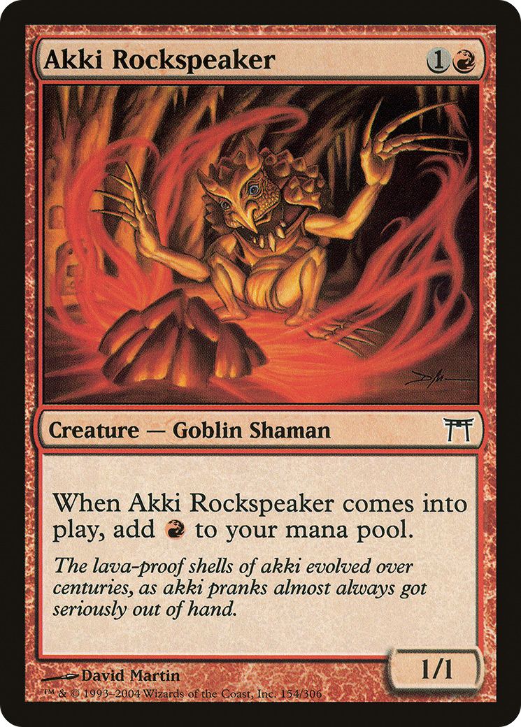 Akki Rockspeaker [Champions of Kamigawa]-1