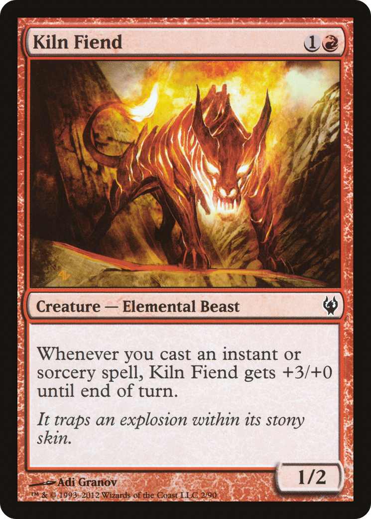 Kiln Fiend [Duel Decks: Izzet vs. Golgari]-1