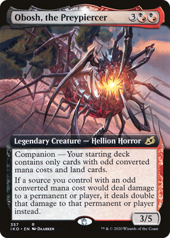 Obosh, the Preypiercer (Extended Art) [Ikoria: Lair of Behemoths]-1