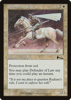 Defender of Law [Urza's Legacy]-1