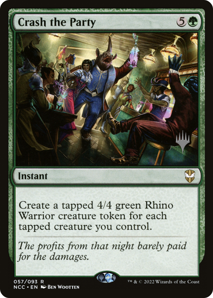 Crash the Party (Promo Pack) [Streets of New Capenna Commander Promos]-1
