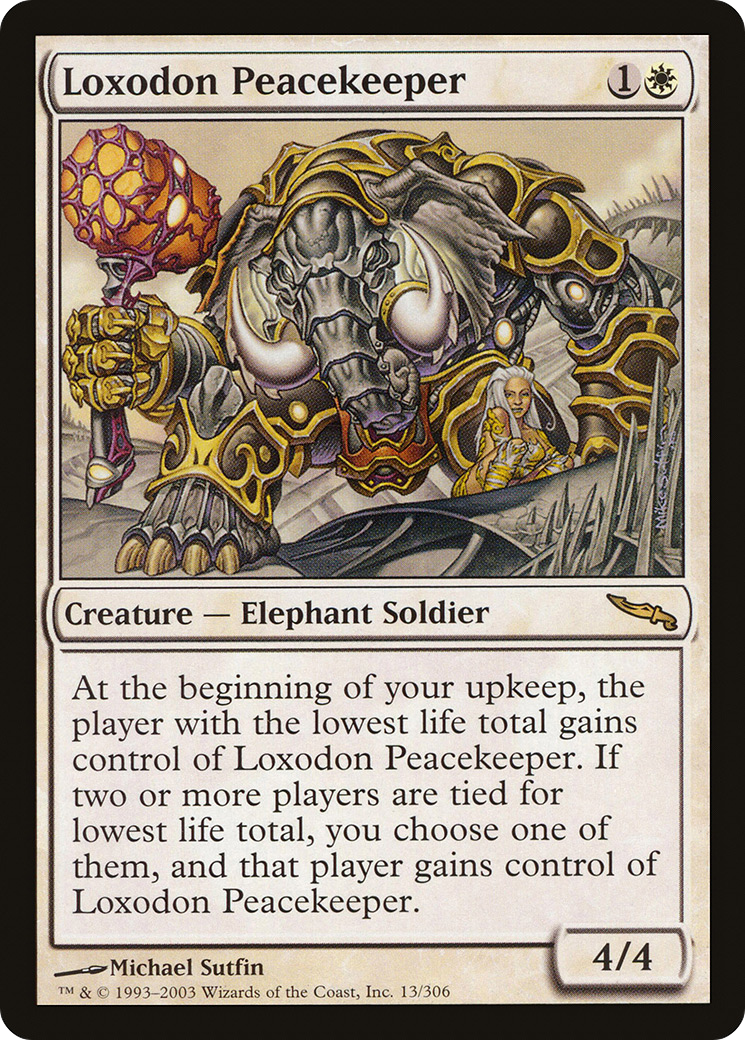 Loxodon Peacekeeper [Mirrodin]-1