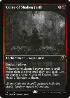 Curse of Shaken Faith [Innistrad: Double Feature]-1