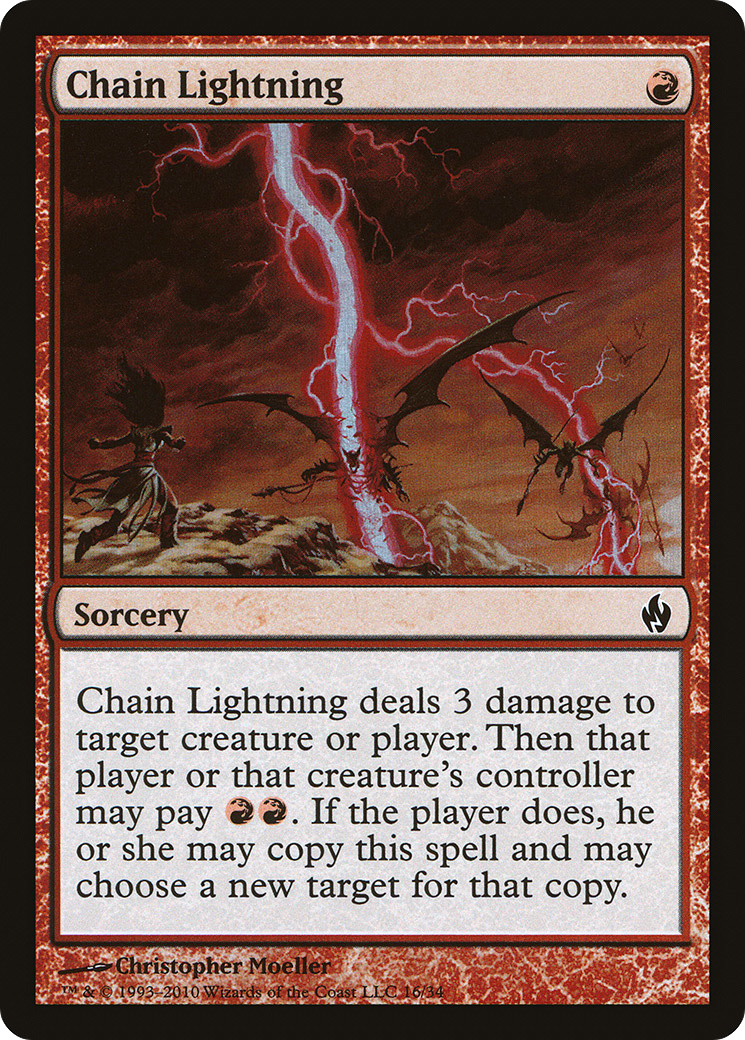 Chain Lightning [Premium Deck Series: Fire and Lightning]-1
