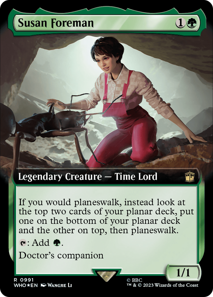 Susan Foreman (Extended Art) (Surge Foil) [Doctor Who]-1