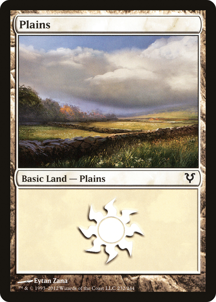 Plains (232) [Avacyn Restored]-1