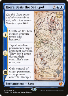 Kiora Bests the Sea God (Promo Pack) [Theros Beyond Death Promos]-1