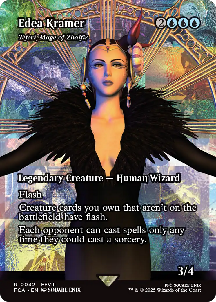 Edea Kramer - Teferi, Mage of Zhalfir (Showcase) [FINAL FANTASY : Through the Ages]-1