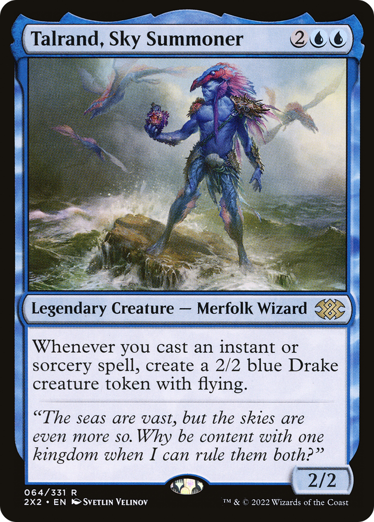 Talrand, Sky Summoner [Double Masters 2022]-1