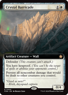 Crystal Barricade (Extended Art) [Foundations]-1