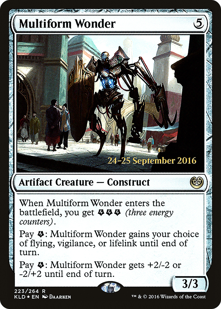 Multiform Wonder [Kaladesh Prerelease Promos]-1