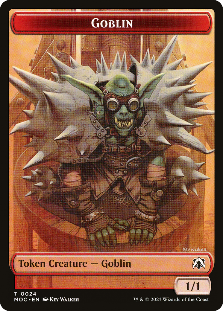 Goblin (TMOC-024) - March of the Machine Commander Tokens-1