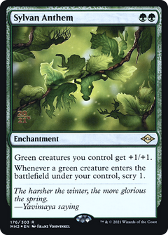 Sylvan Anthem [Modern Horizons 2 Prerelease Promos]-1