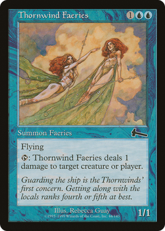 Thornwind Faeries [Urza's Legacy]-1