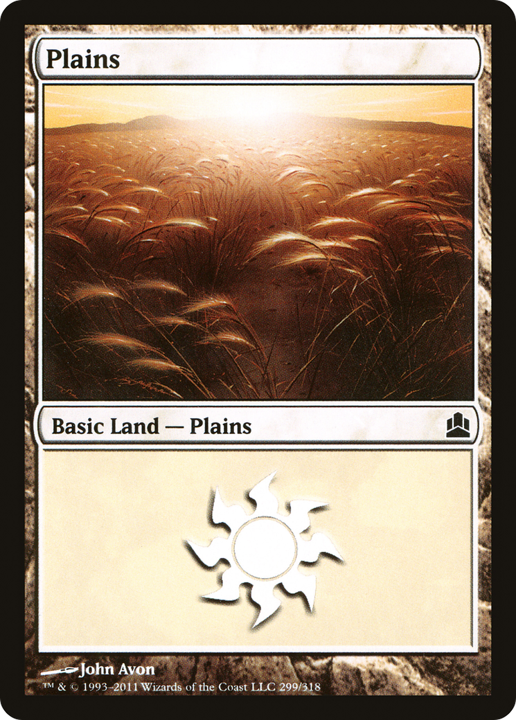 Plains (299) [Commander 2011]-1
