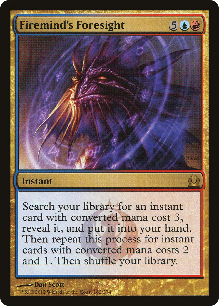 Firemind's Foresight [Return to Ravnica]-1