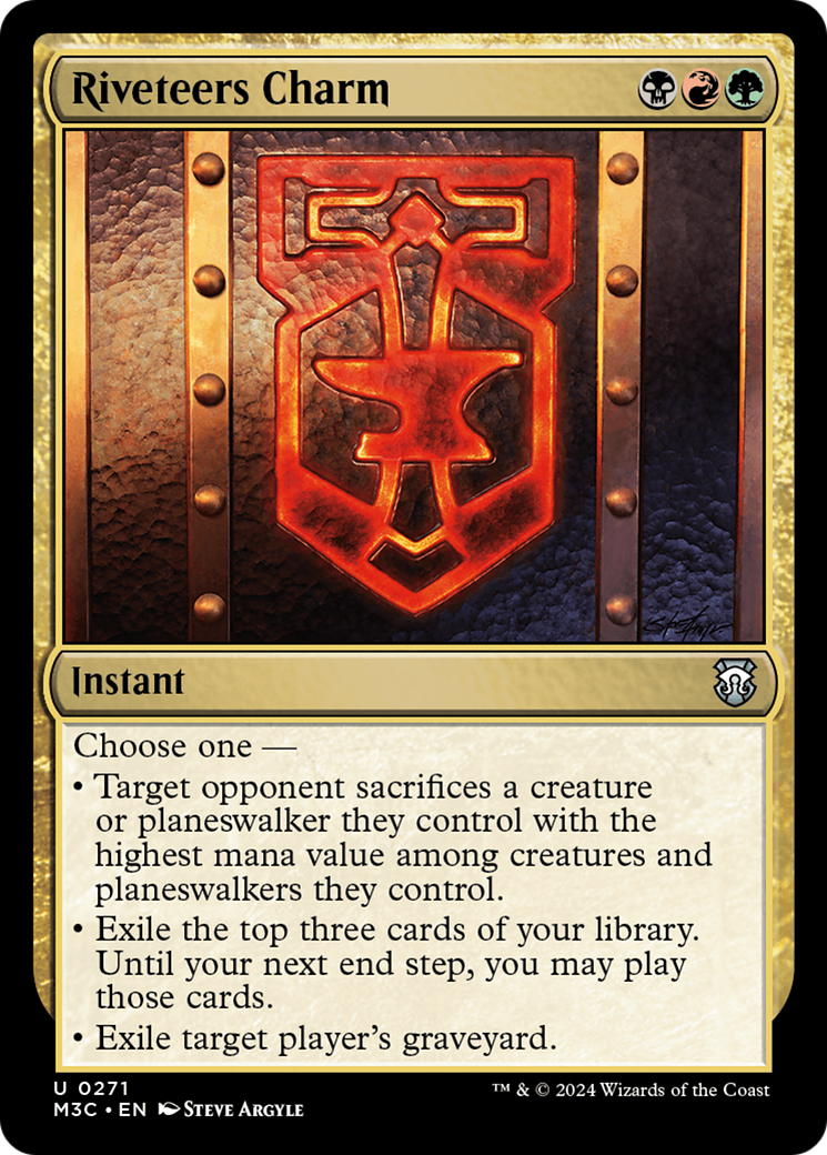 Riveteers Charm [Modern Horizons 3 Commander]-1