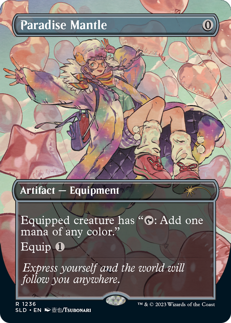 Paradise Mantle (Borderless) [Secret Lair Drop Series]-1