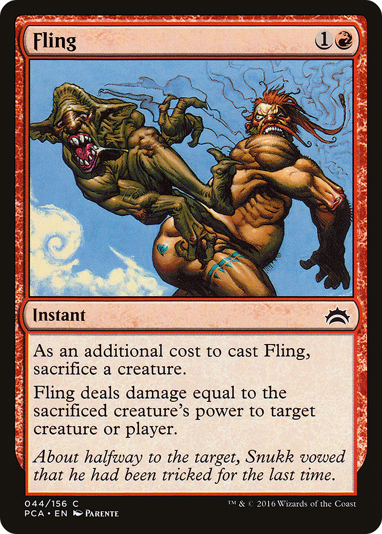 Fling [Planechase Anthology]-1