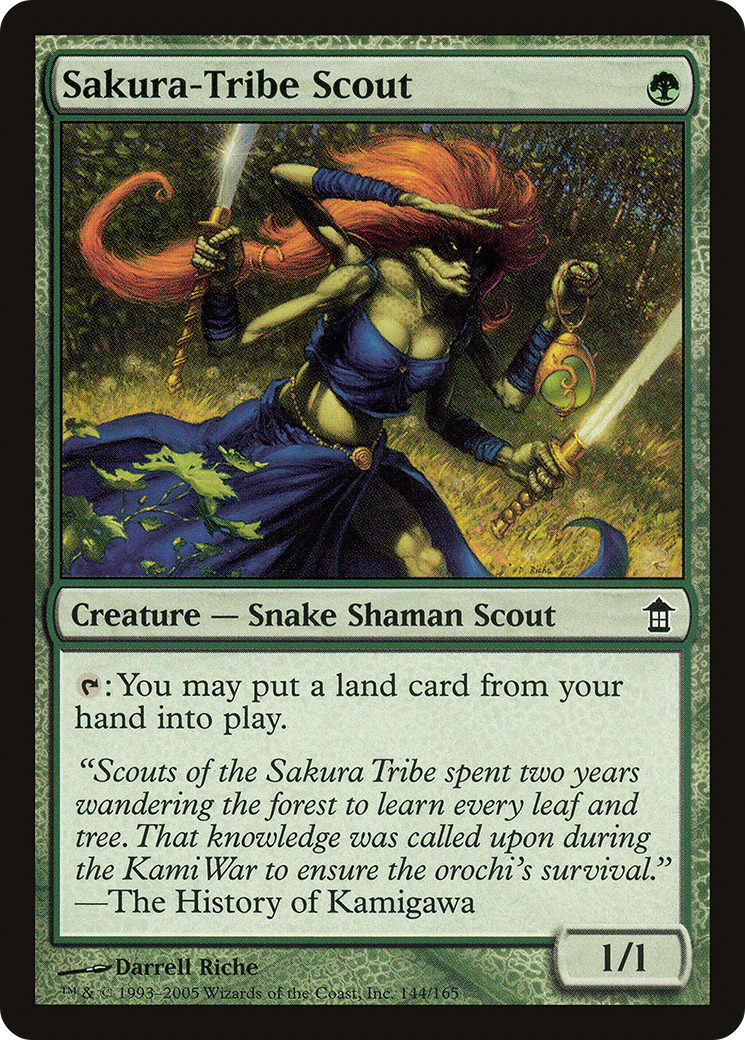 Sakura-Tribe Scout [Saviors of Kamigawa]-1