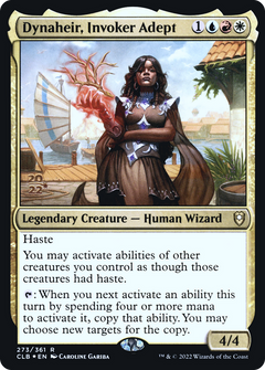 Dynaheir, Invoker Adept [Commander Legends: Battle for Baldur's Gate Prerelease Promos]-1