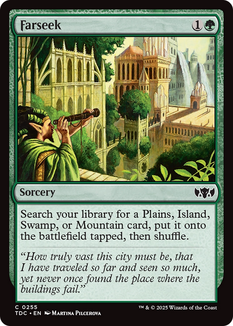 Farseek [Tarkir: Dragonstorm Commander]-1