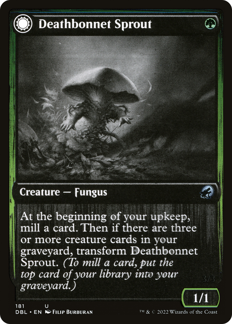 Deathbonnet Sprout // Deathbonnet Hulk [Innistrad: Double Feature]-3