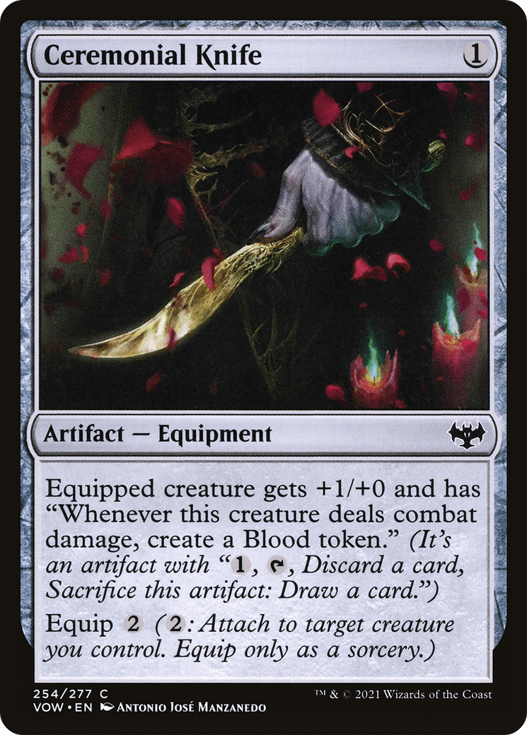 Ceremonial Knife [Innistrad: Crimson Vow]-1