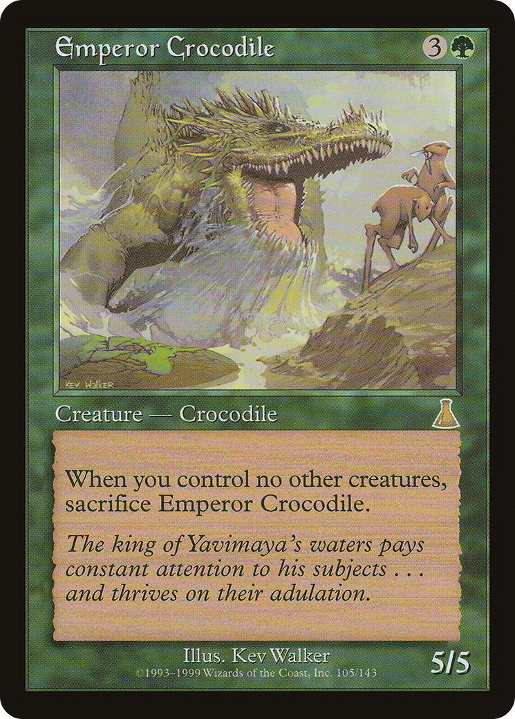 Emperor Crocodile [Urza's Destiny]-1