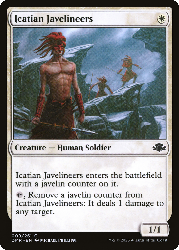 Icatian Javelineers [Dominaria Remastered]-1