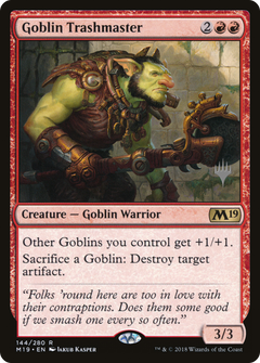 Goblin Trashmaster (Promo Pack) [Core Set 2019 Promos]-1