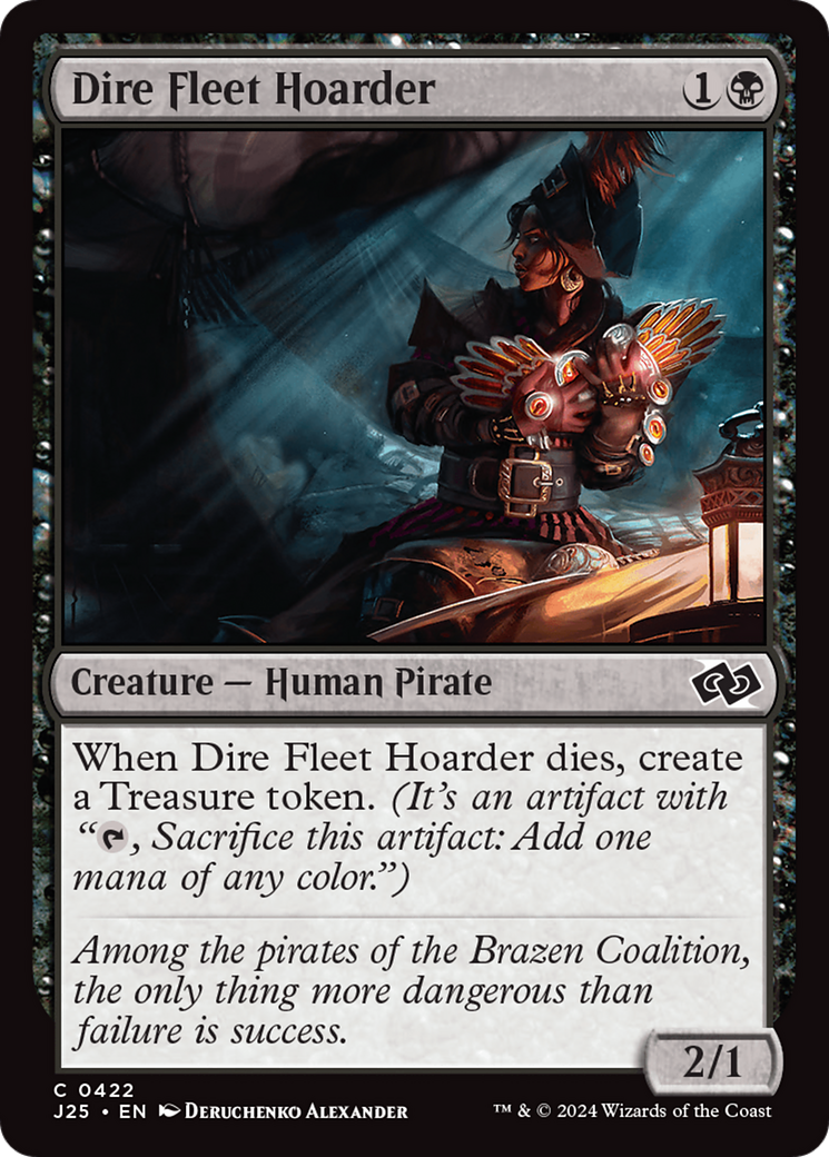Dire Fleet Hoarder [Foundations Jumpstart]-1
