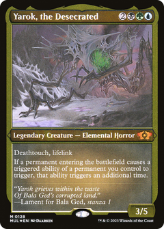 Yarok, the Desecrated (Foil Etched) (MUL-128) - Multiverse Legends Foil-1