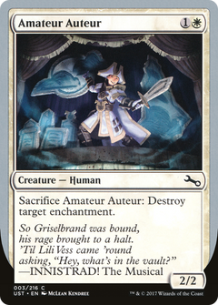 Amateur Auteur (INNISTRAD! The Musical) [Unstable]-1