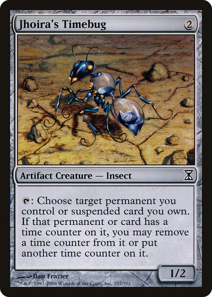 Jhoira's Timebug [Time Spiral]-1