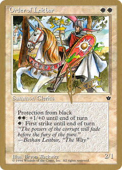 Order of Leitbur (Male) (Bertrand Lestree) [Pro Tour Collector Set]-1