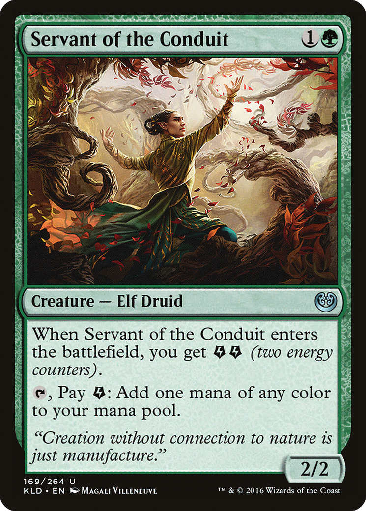Servant of the Conduit [Kaladesh]-1