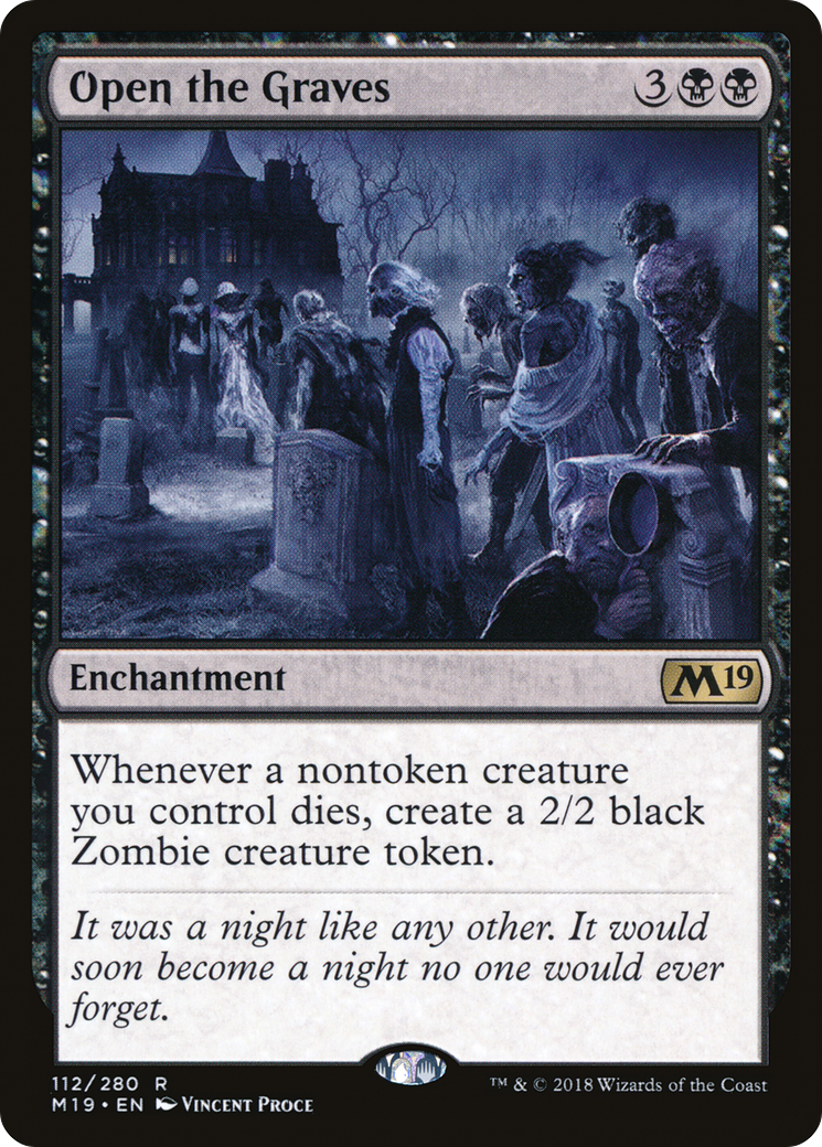 Open the Graves [Core Set 2019]-1