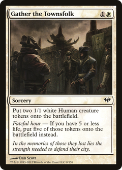 Gather the Townsfolk [Dark Ascension]-1