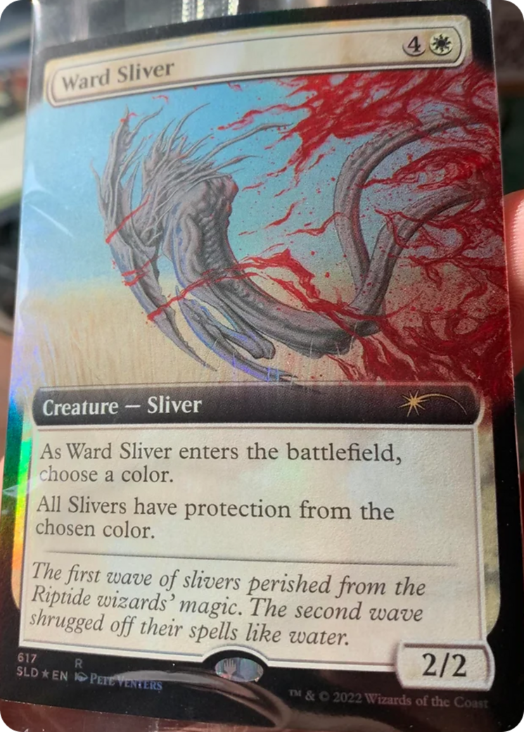Ward Sliver (Extended Art) [Secret Lair Drop Promos]-1