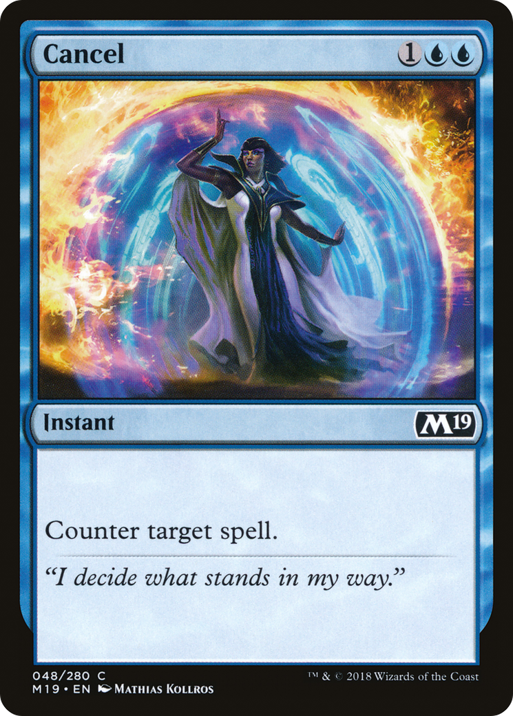 Cancel [Core Set 2019]-1
