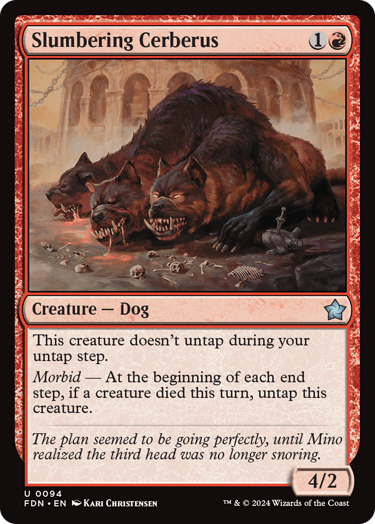 Slumbering Cerberus [Foundations]-1
